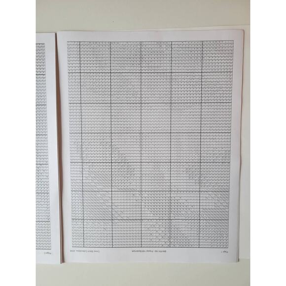 Fractal Bookmarks Volume 2 Cross Stitch Collectibles 2009 Geometry Patterns - Picture 3 of 3